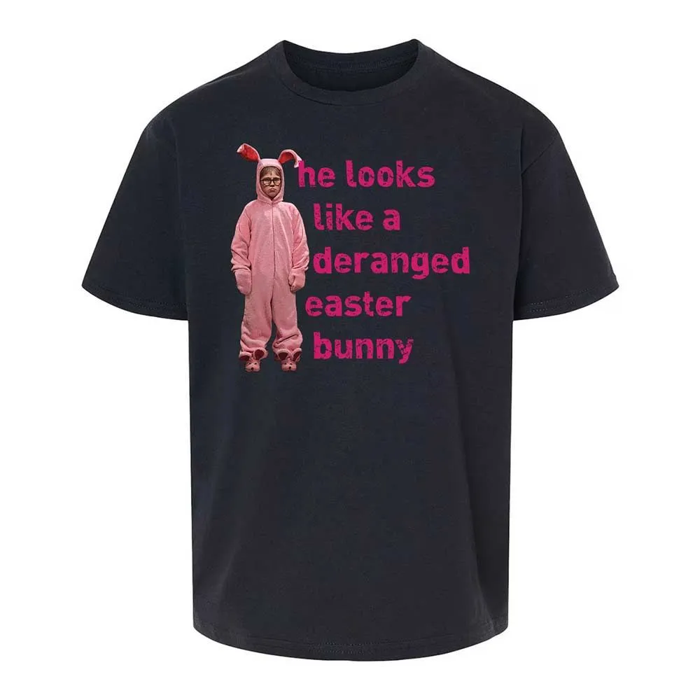 He Looks Like a Deranged Easter Bunny - Black - 7