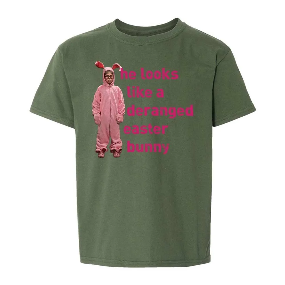 He Looks Like a Deranged Easter Bunny - Military Green - 20