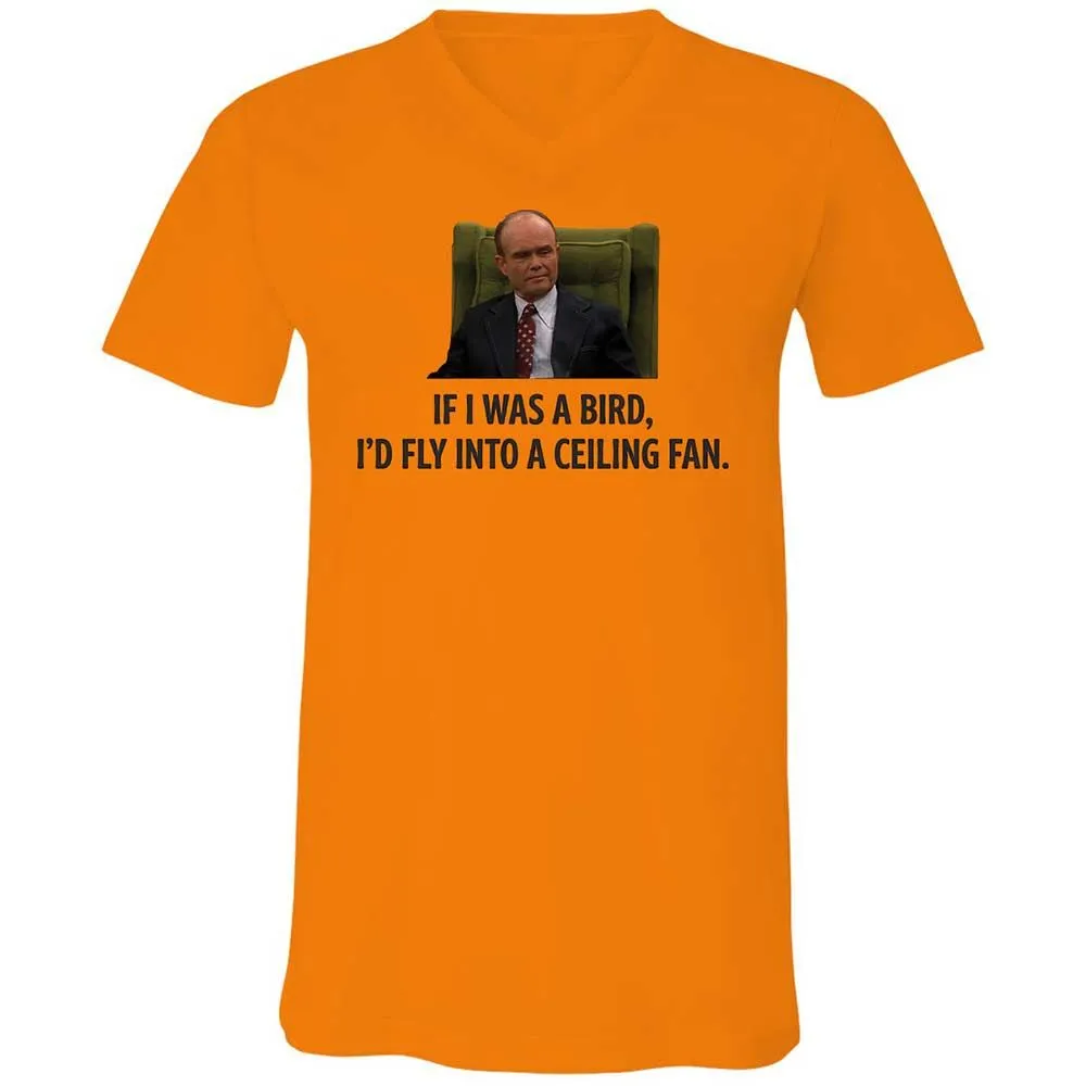 Unisex V-Neck T-Shirt - GWV24G7F - Orange - 7