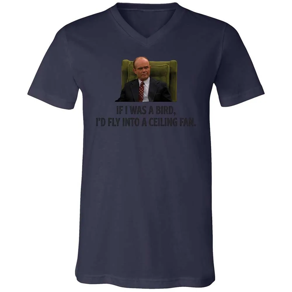 Unisex V-Neck T-Shirt - GWV24G7F - Navy - 12