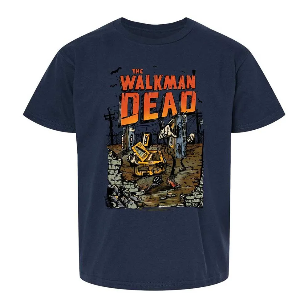 The Walkman Dead - Navy - 8