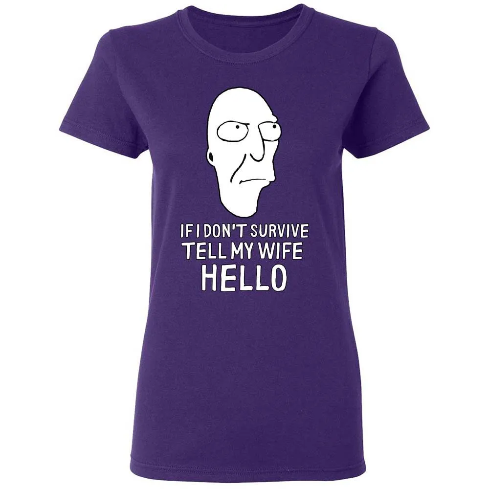 Women's T-Shirt - YNAQDTD7 - Purple - 10