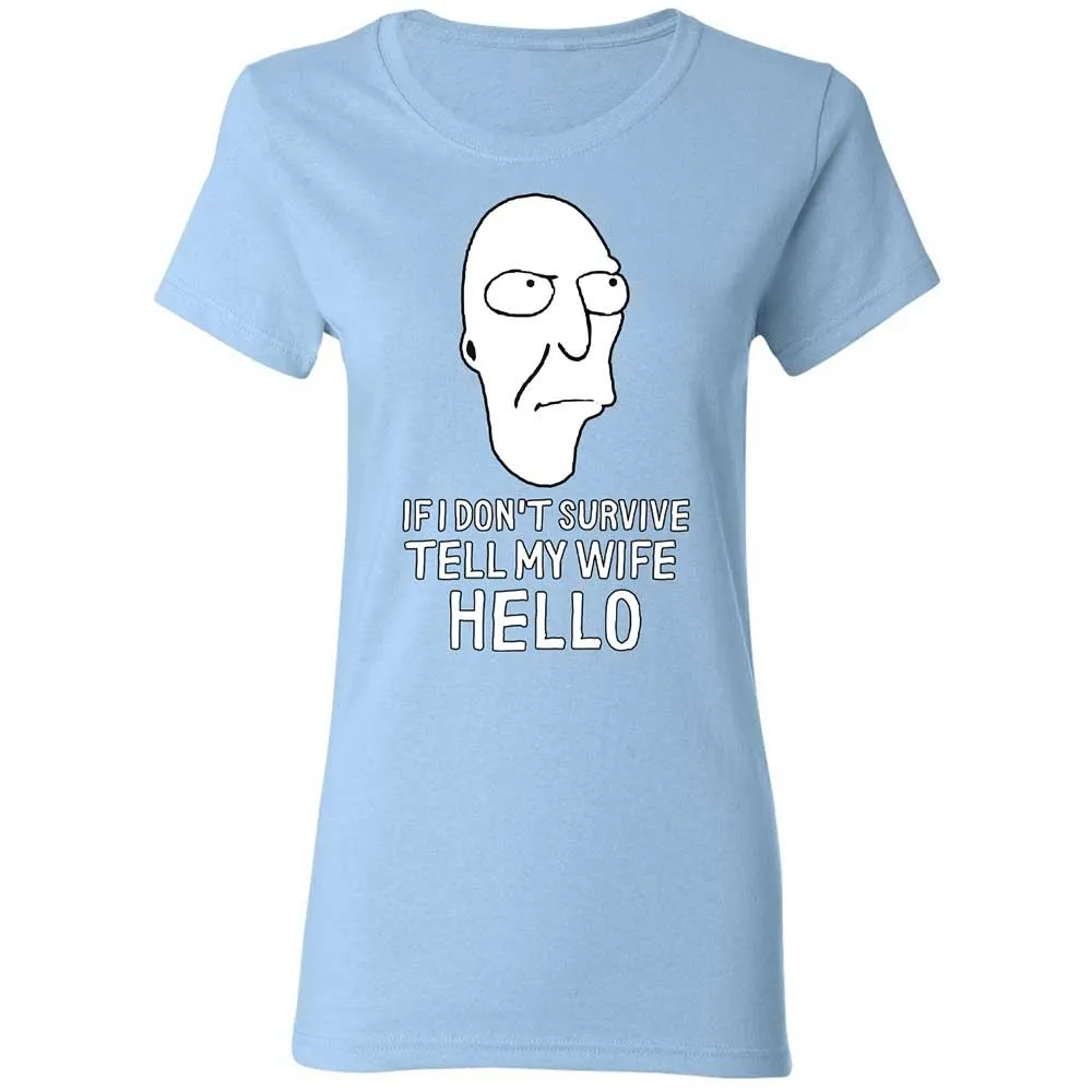 Women's T-Shirt - YNAQDTD7 - Light Blue - 13