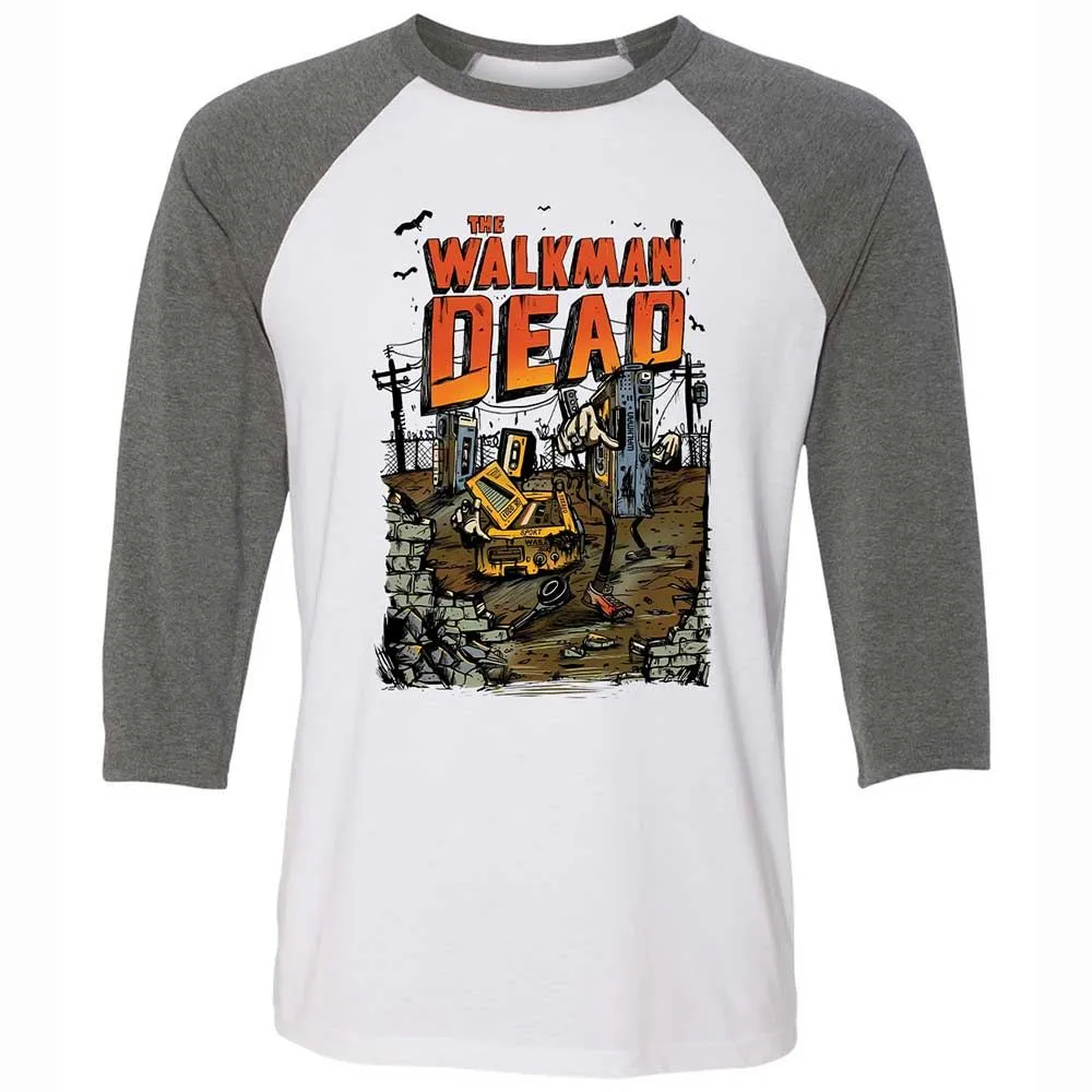 The Walkman Dead - White/Deep Heather - 11