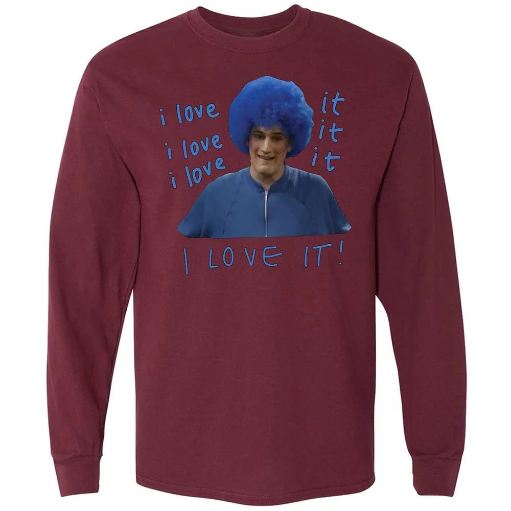 Long Sleeve T-Shirt - CGQZPUUJ - Maroon - 16