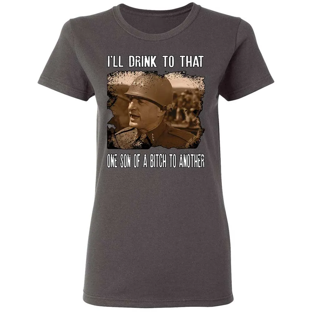Women's T-Shirt - A4LZNYUJ - Charcoal - 4
