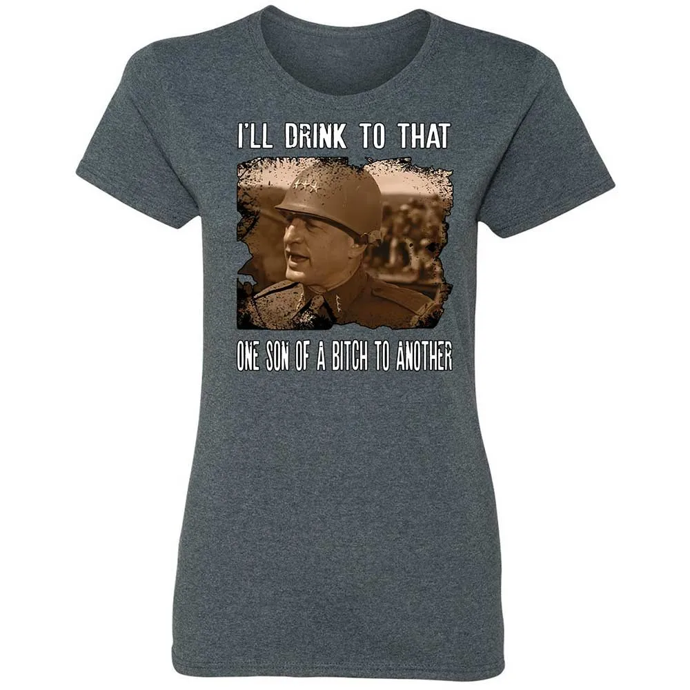 Women's T-Shirt - A4LZNYUJ - Dark Heather - 6