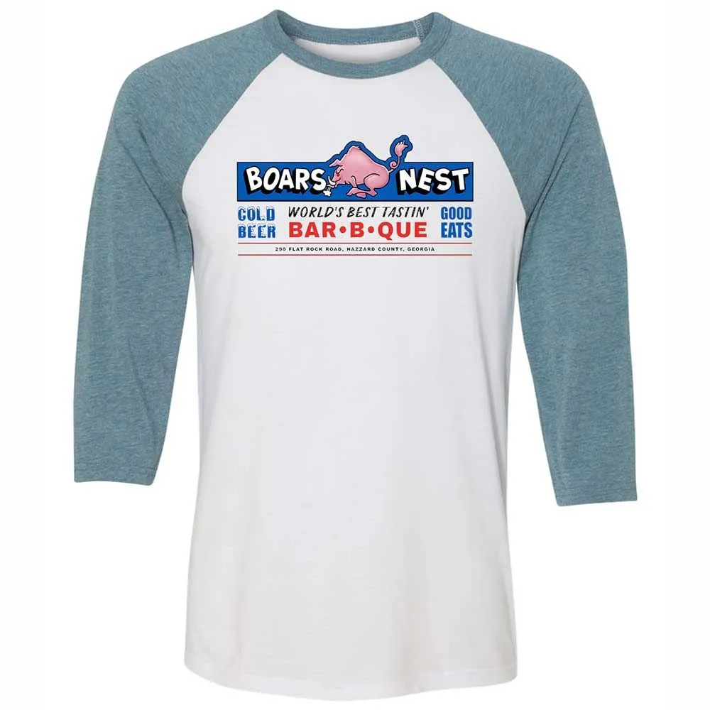 The Boars Nest - White/Denim - 3