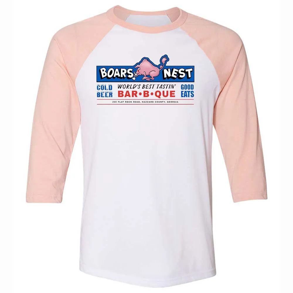 The Boars Nest - White/Heather Peach - 5