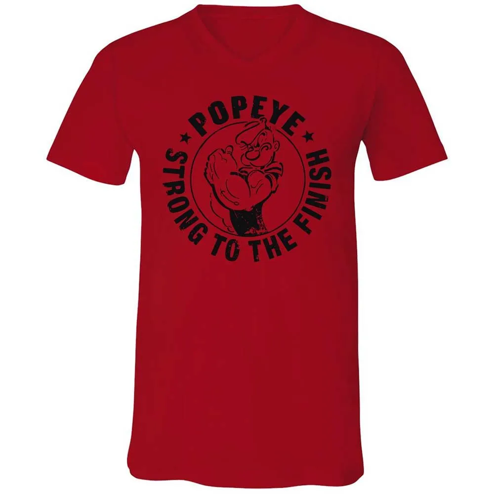 Unisex V-Neck T-Shirt - 76V52N1L - Red - 5