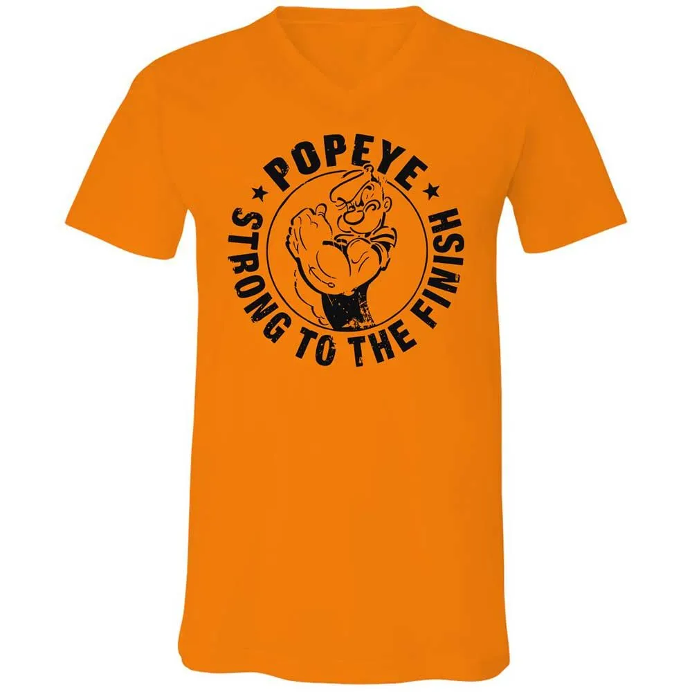 Unisex V-Neck T-Shirt - 76V52N1L - Orange - 7