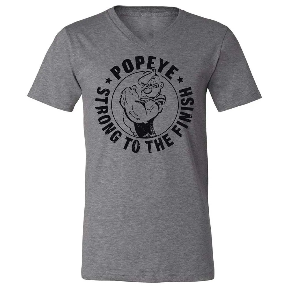 Unisex V-Neck T-Shirt - 76V52N1L - Deep Heather - 9