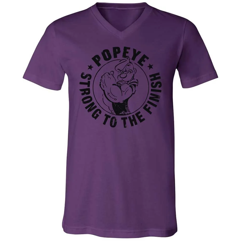 Unisex V-Neck T-Shirt - 76V52N1L - Team Purple - 10