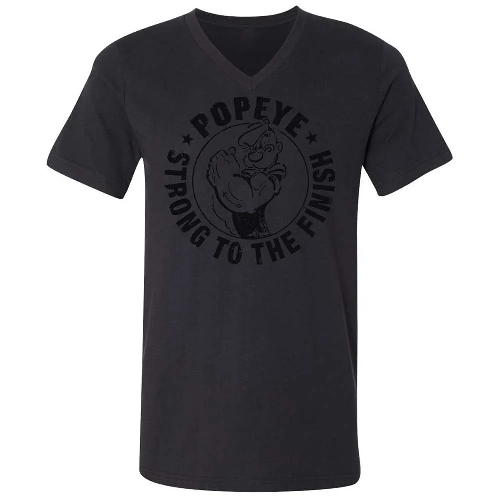 Unisex V-Neck T-Shirt - 76V52N1L - Black - 11