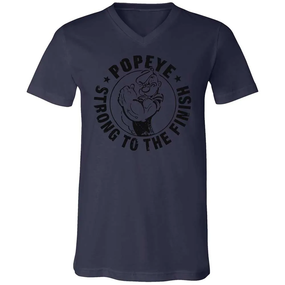 Unisex V-Neck T-Shirt - 76V52N1L - Navy - 12