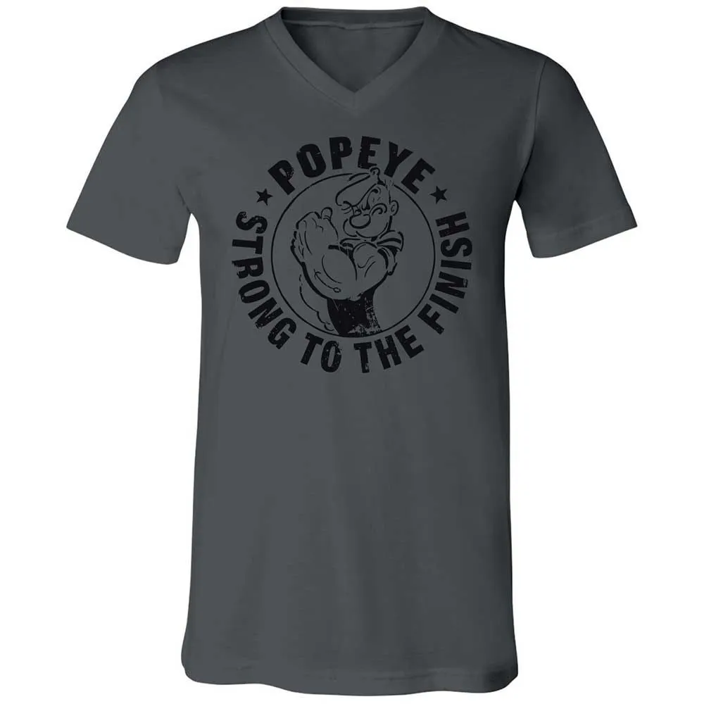 Unisex V-Neck T-Shirt - 76V52N1L - Asphalt - 16