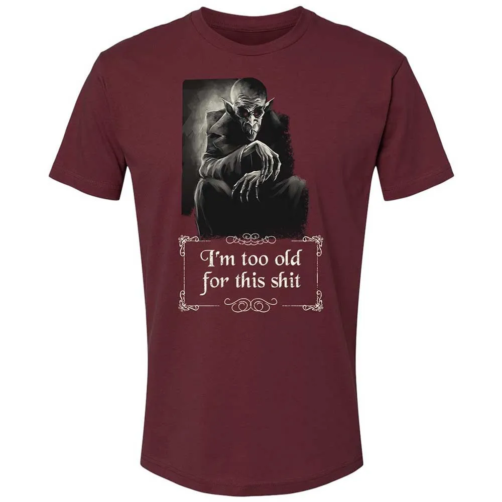 I'm too old for this shit - Maroon - 10