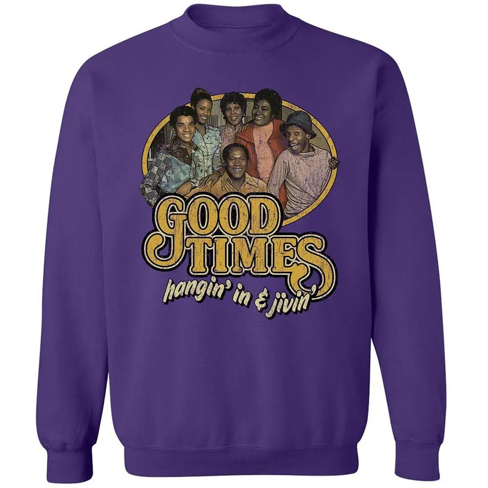 Classic Unisex Sweatshirt - Black - Purple - 11