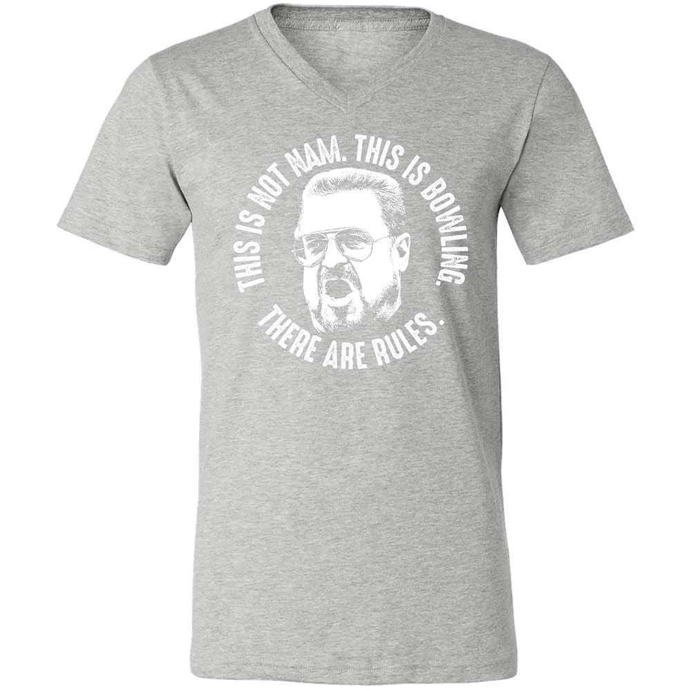 Unisex V-Neck T-Shirt - DUFJ6JZK - Athletic Heather - 15
