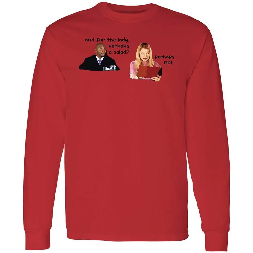 Long Sleeve T-Shirt - RSFGLBDX - Red - 8