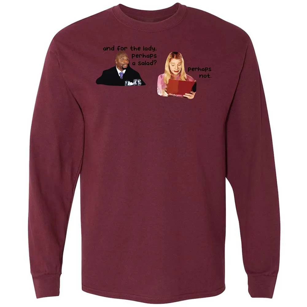 Long Sleeve T-Shirt - RSFGLBDX - Maroon - 16