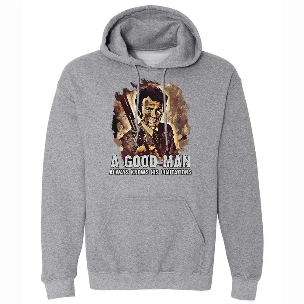 A good man always knows his limitations - Graphite Heather - 17