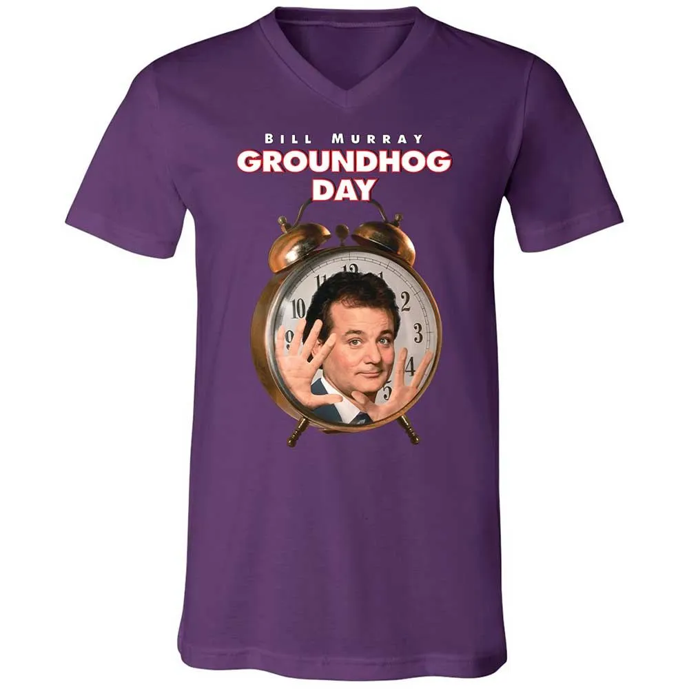 Unisex V-Neck T-Shirt - KPF5ZF4H - Team Purple - 10