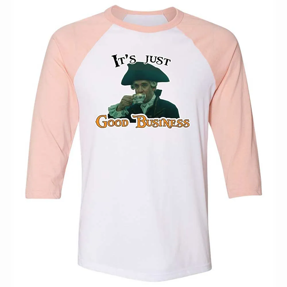 Unisex 3/4 Baseball Tee - LQPDCFJS - White/Heather Peach - 5