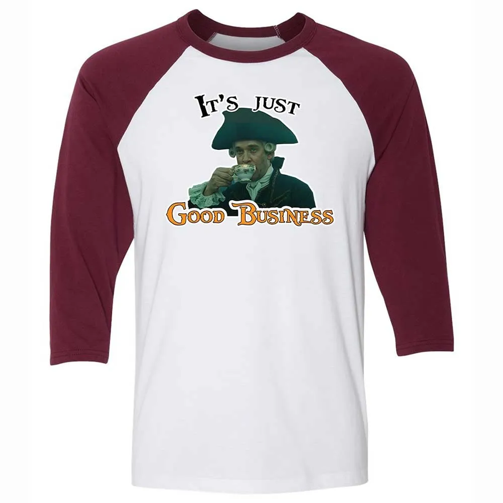 Unisex 3/4 Baseball Tee - LQPDCFJS - White/Maroon - 7