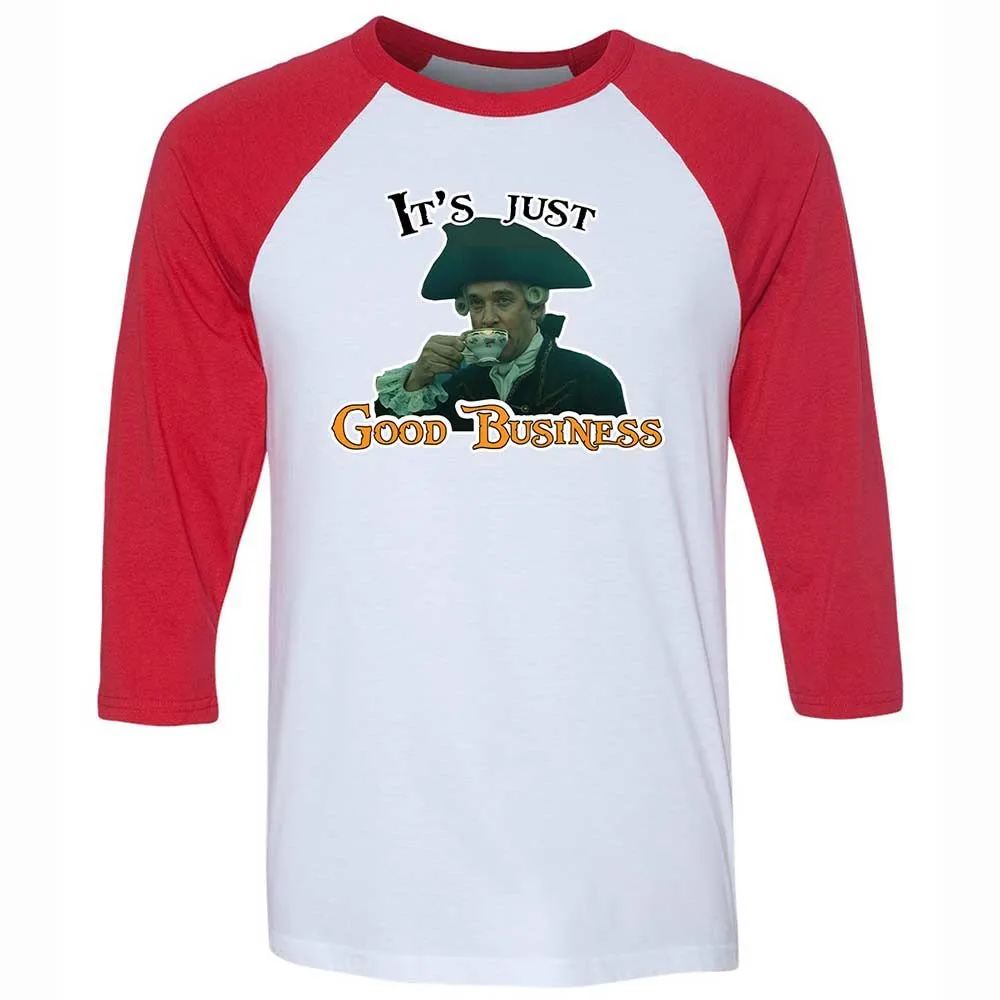 Unisex 3/4 Baseball Tee - LQPDCFJS - White/Red - 9