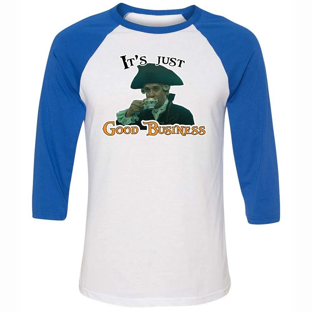 Unisex 3/4 Baseball Tee - LQPDCFJS - White/True Royal - 10
