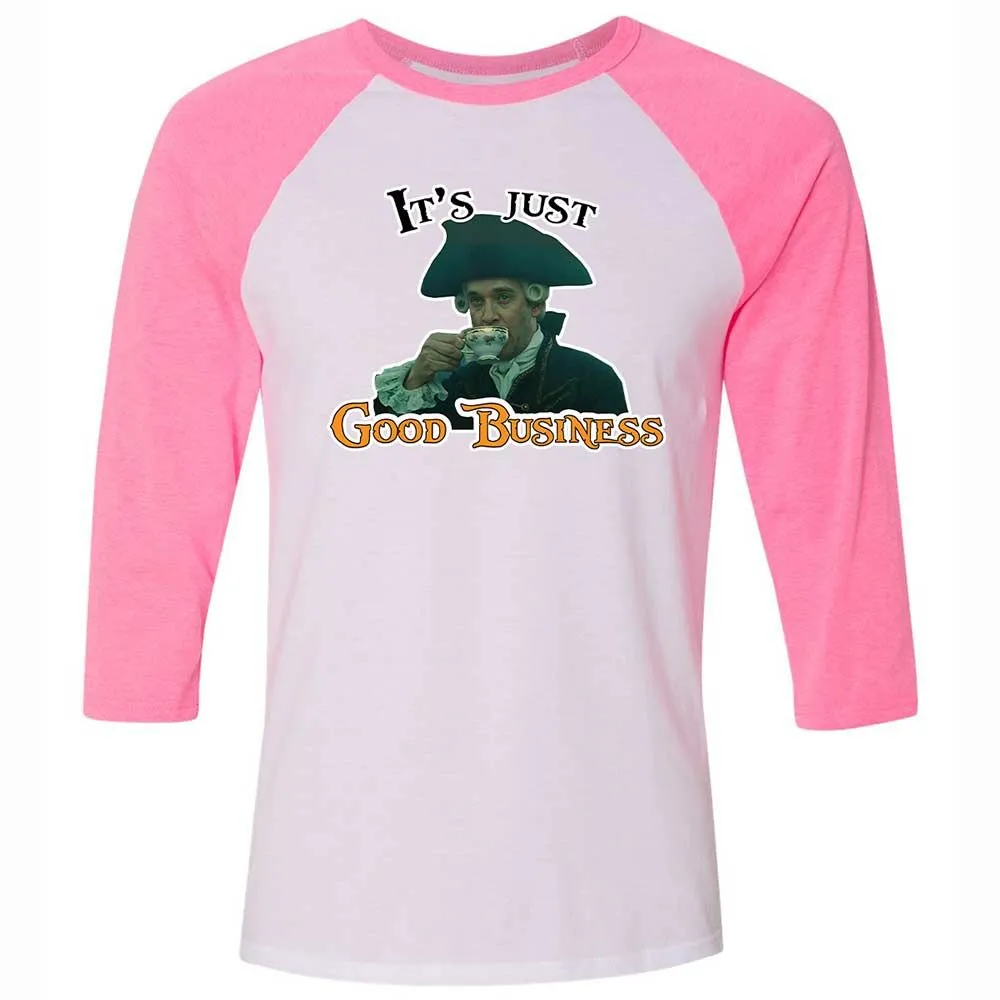 Unisex 3/4 Baseball Tee - LQPDCFJS - White/Neon Pink - 12