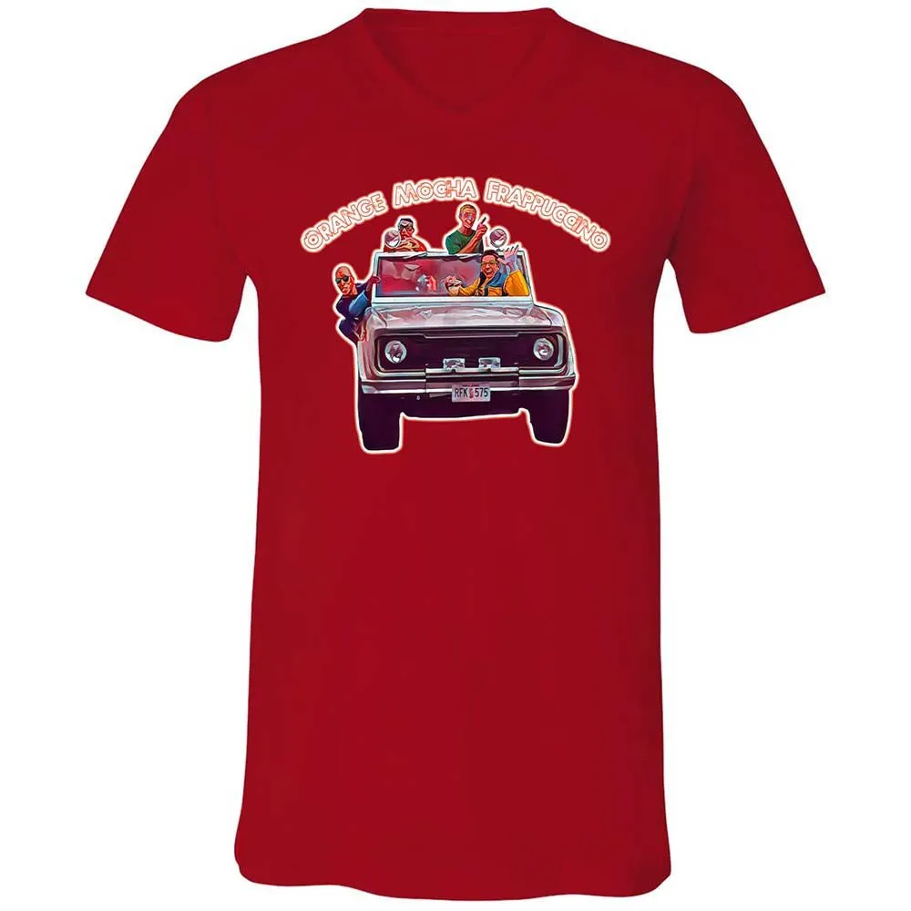 Unisex V-Neck T-Shirt - N4HQE1B5 - Red - 6