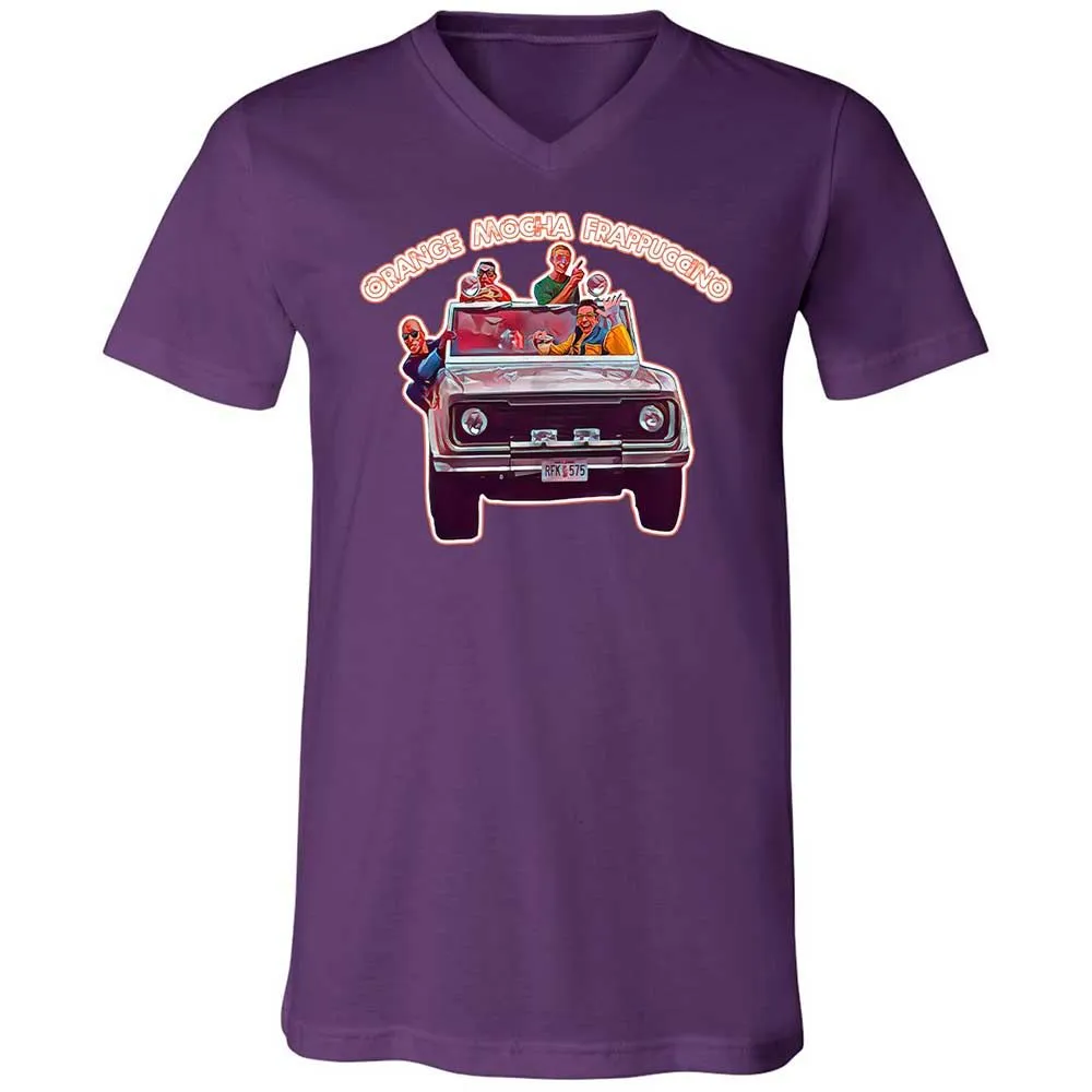 Unisex V-Neck T-Shirt - N4HQE1B5 - Team Purple - 10
