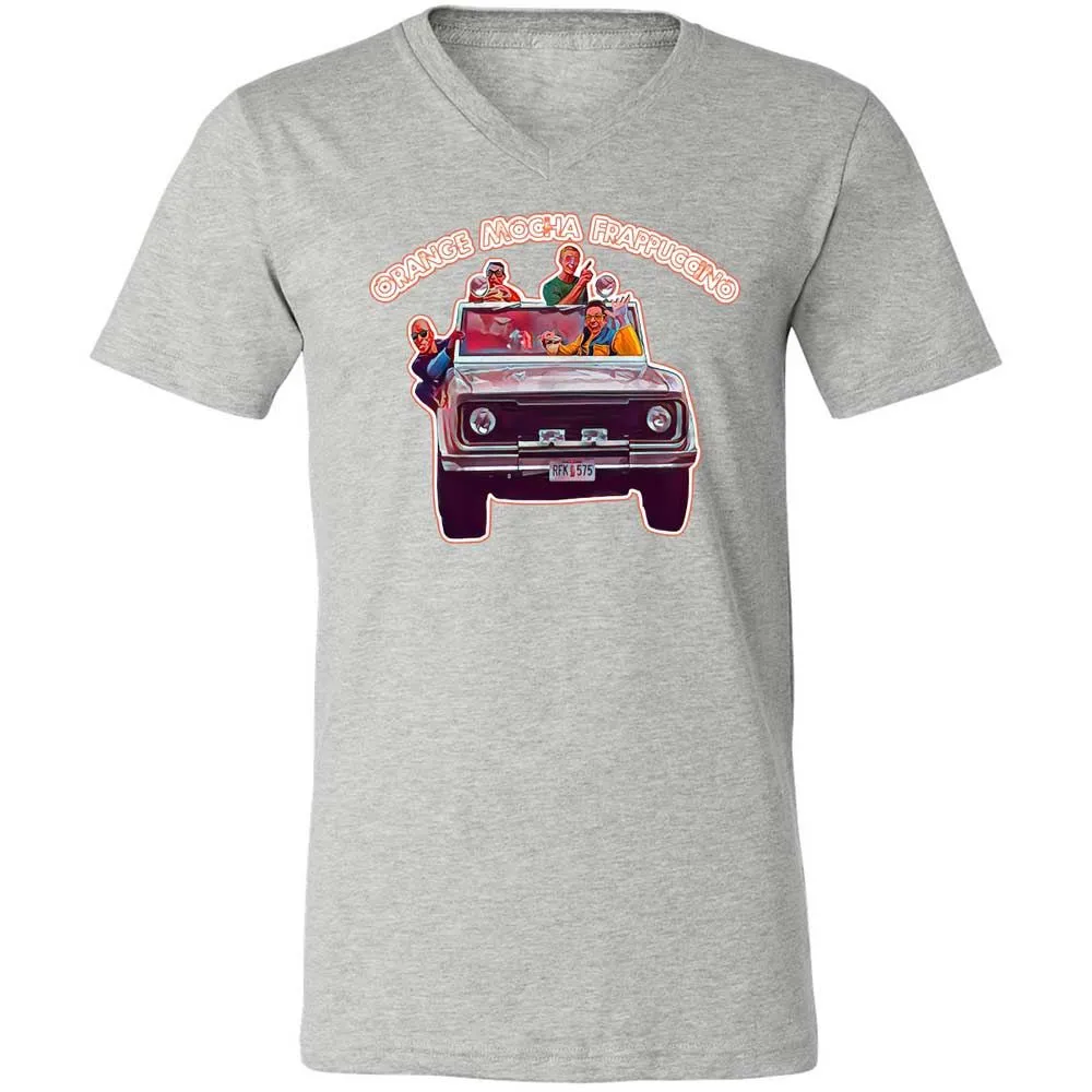 Unisex V-Neck T-Shirt - N4HQE1B5 - Athletic Heather - 15