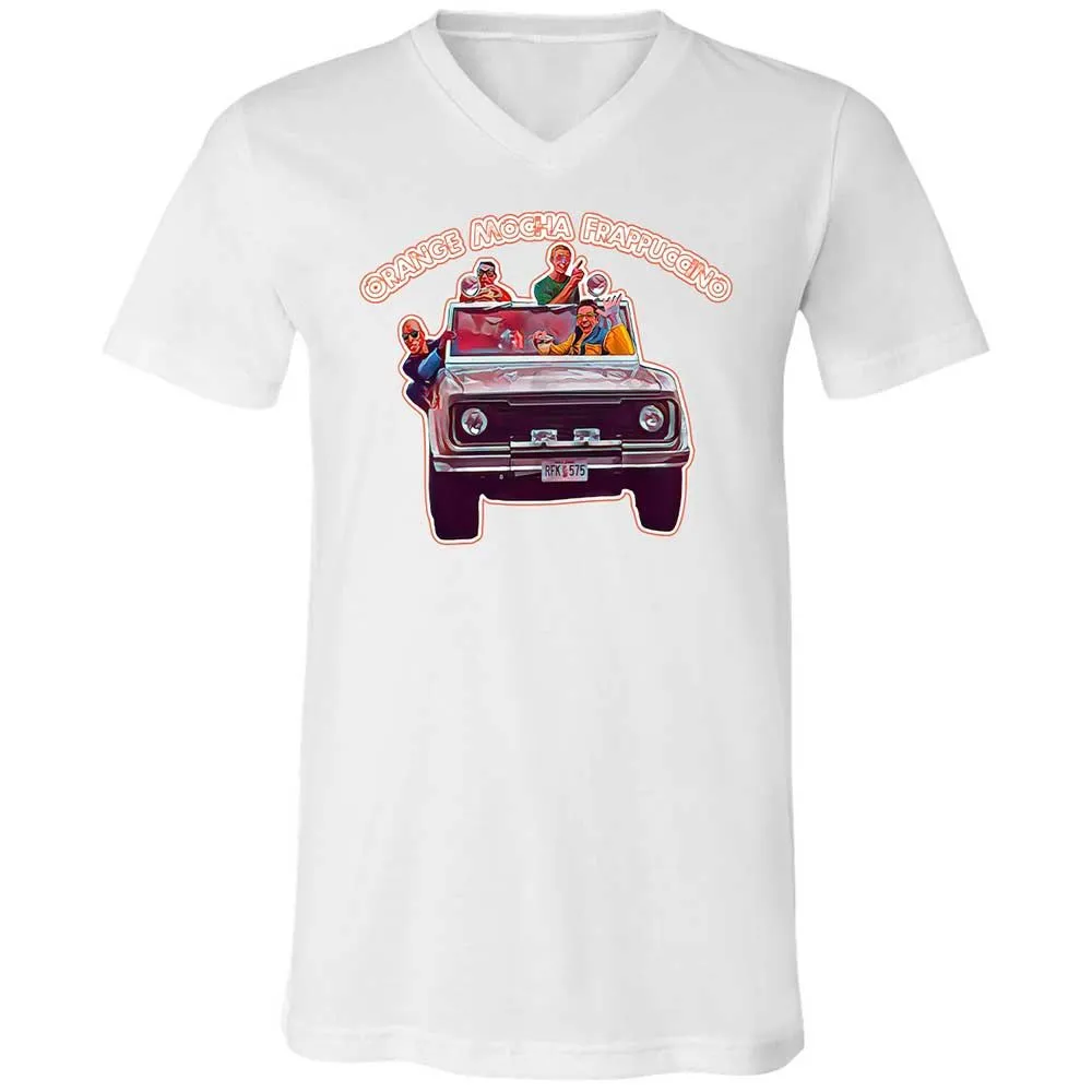 Unisex V-Neck T-Shirt - N4HQE1B5 - White - 16