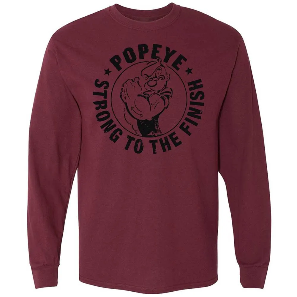 Long Sleeve T-Shirt - 53PCX4ZN - Maroon - 16