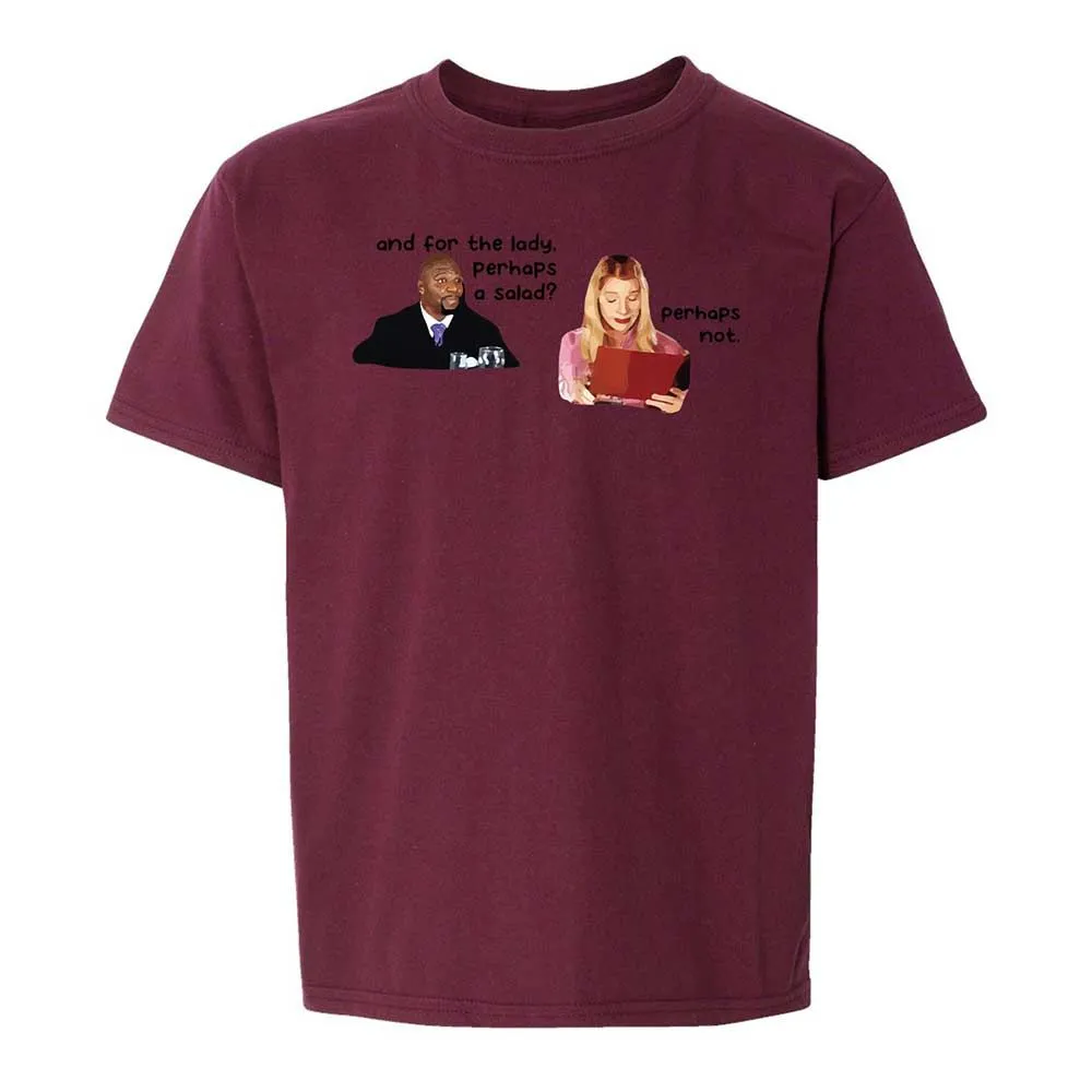 Kids T-Shirt - CC5GDG8F - Maroon - 19