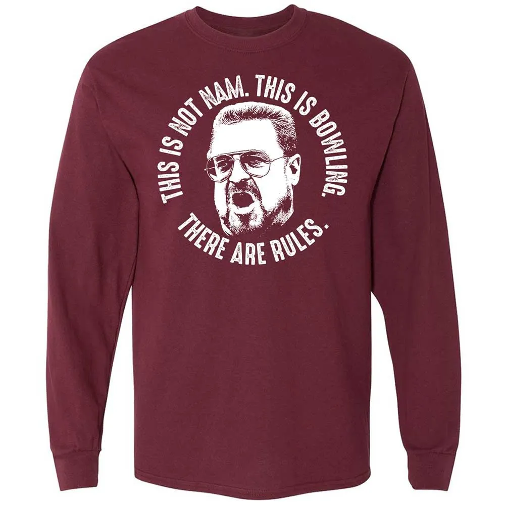 Long Sleeve T-Shirt - 5UUFVE7V - Maroon - 6