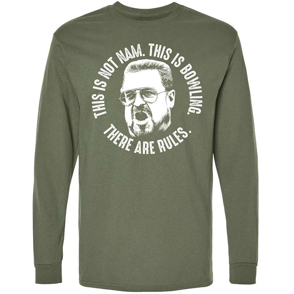 Long Sleeve T-Shirt - 5UUFVE7V - Military Green - 9