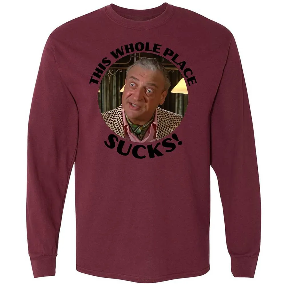 Long Sleeve T-Shirt - BL1XKS9F - Maroon - 16