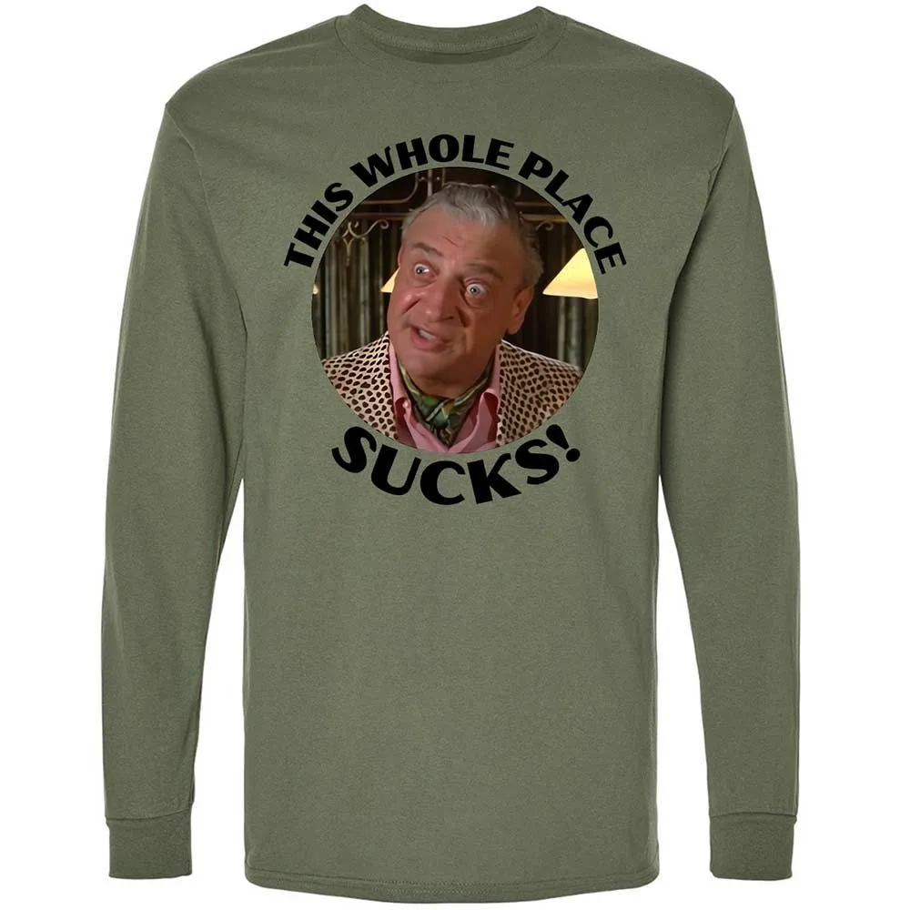 Long Sleeve T-Shirt - BL1XKS9F - Military Green - 19