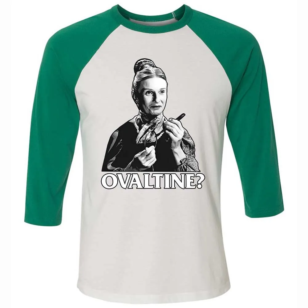 Unisex 3/4 Baseball Tee - QF8ZS3HB - White/Kelly - 6