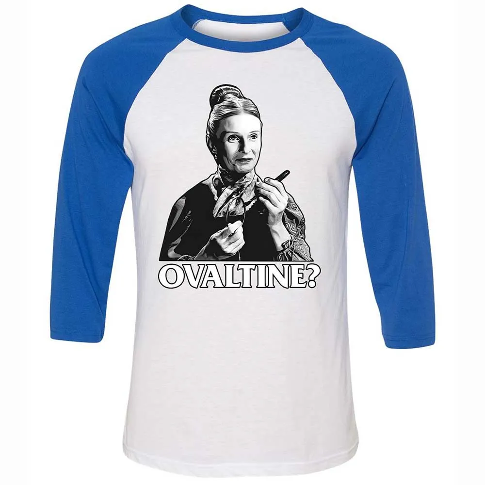 Unisex 3/4 Baseball Tee - QF8ZS3HB - White/True Royal - 10