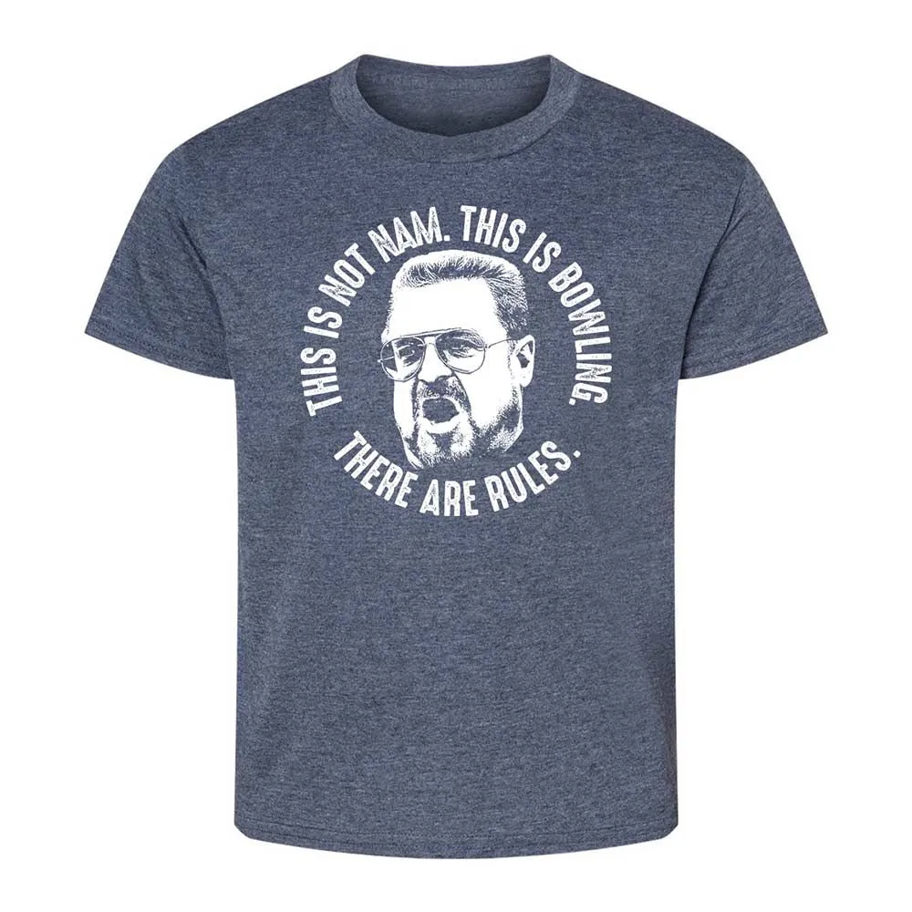 Kids T-Shirt - 1W6TW5VH - Heather Navy - 9