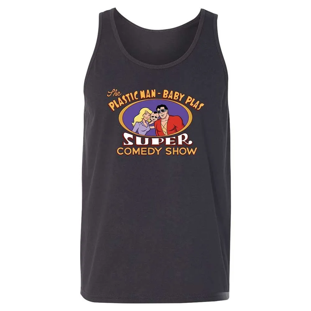 Unisex Jersey Tank - XYSSHDBG - Dark Grey - 4