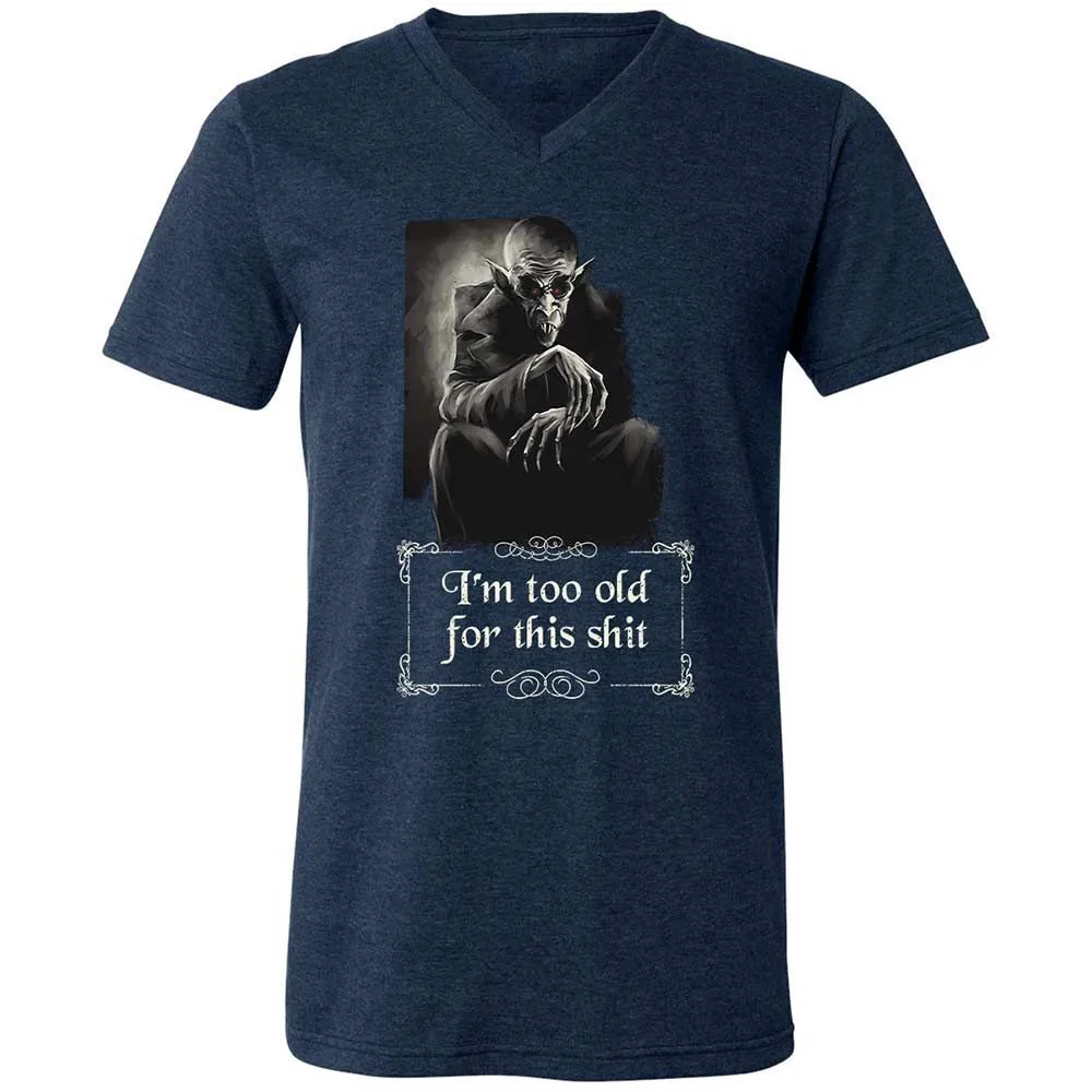 I'm too old for this shit - Heather Navy - 3