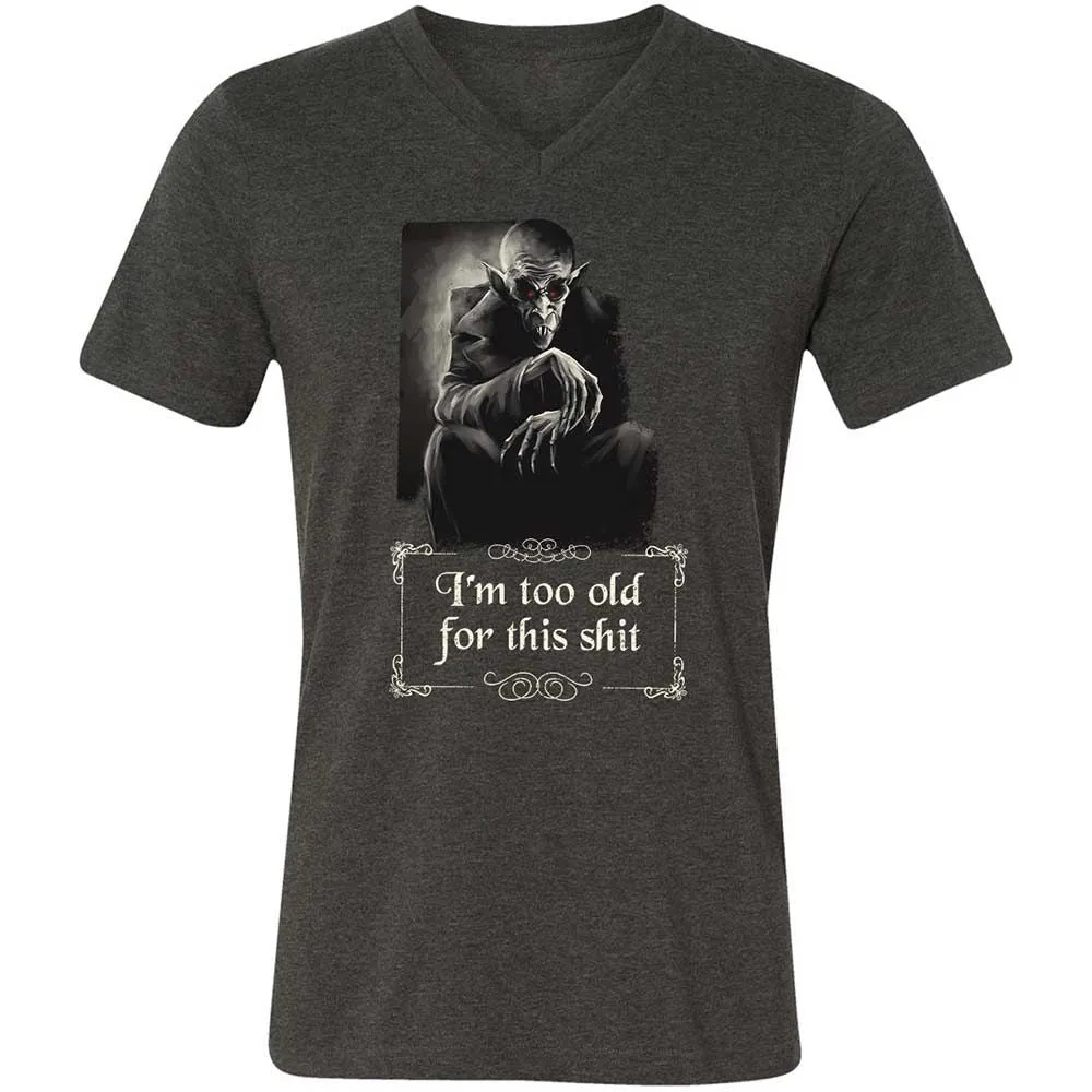 I'm too old for this shit - Dark Grey Heather - 9
