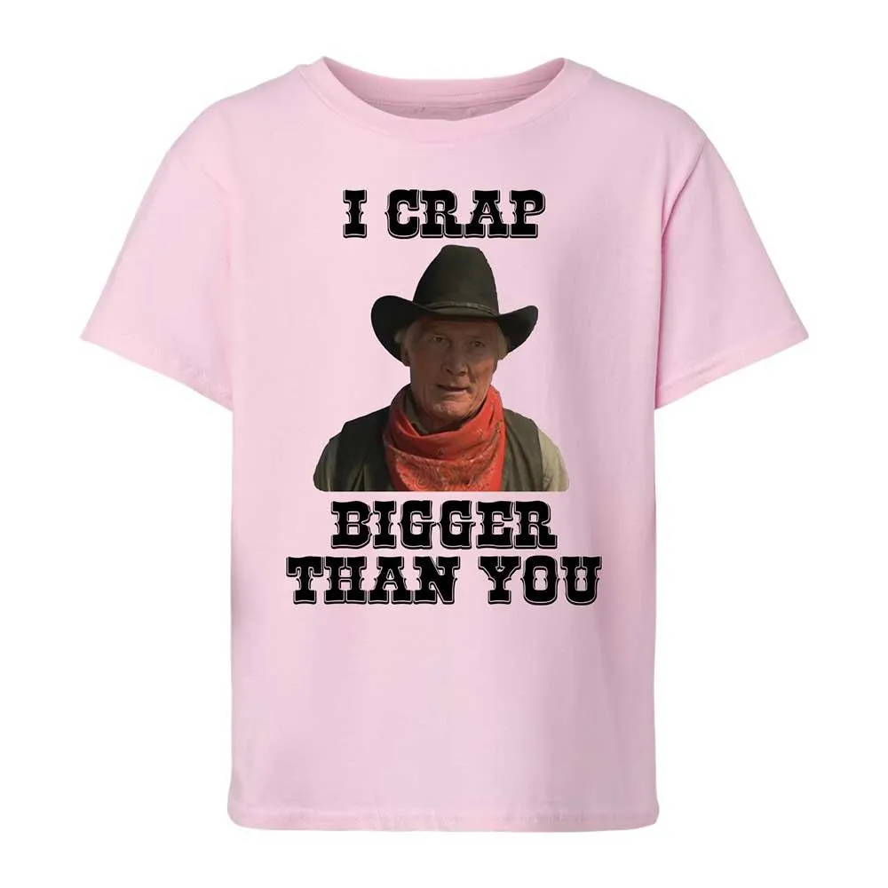 I Crap Bigger Than You - Light Pink - 5