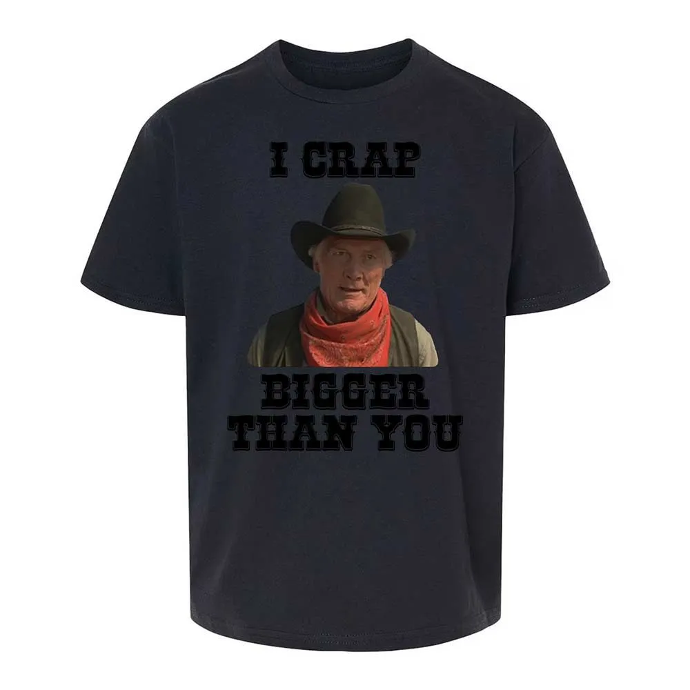 I Crap Bigger Than You - Black - 7